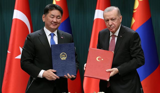 Türkiye ile Moğolistan arasında 10 anlaşma imzalandı