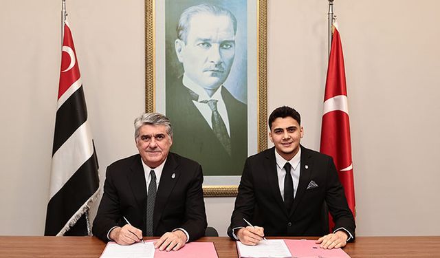 Beşiktaş, Mustafa Erhan Hekimoğlu ile yeni sözleşme imzaladı