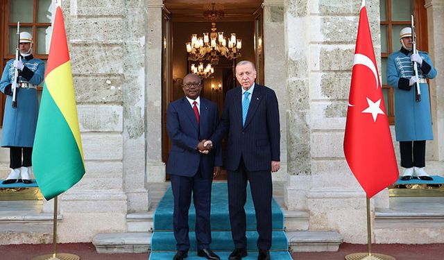 Cumhurbaşkanı Erdoğan, Gine Bissau Devlet Başkanı Embalo ile görüştü