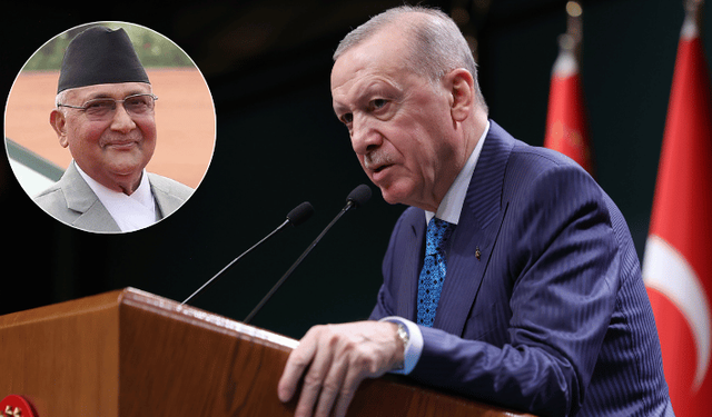 Cumhurbaşkanı Erdoğan, Nepal Başbakanı ile telefonda görüştü