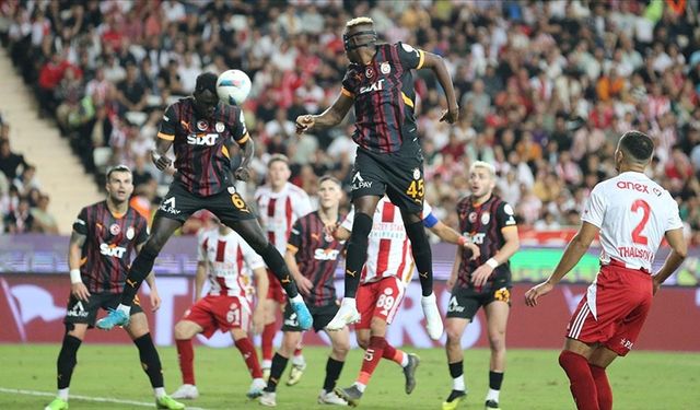 Galatasaray, Süper Lig'de yarın Antalyaspor'u konuk edecek