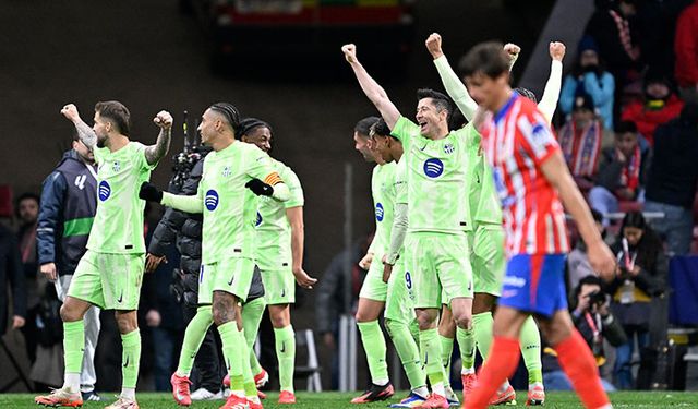 LaLiga'da lider Barcelona, üst üste 7. galibiyetine ulaştı