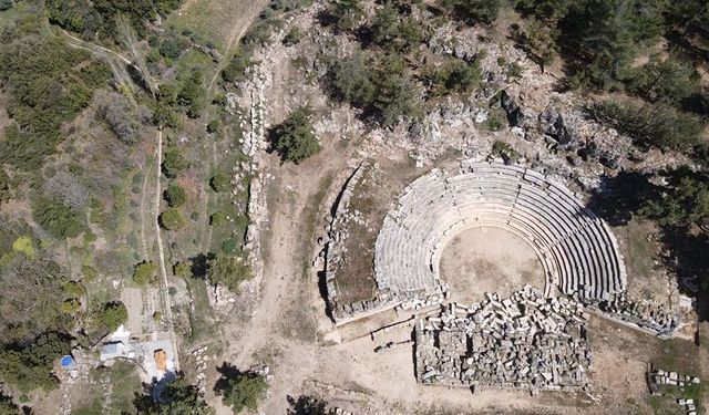 Hyllarima Antik Kenti'ndeki surlar kazılarla gün yüzüne çıkarılacak