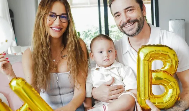 Ahmet Kural ve Çağla Gizem Şahin'in oğulları yaşına girdi