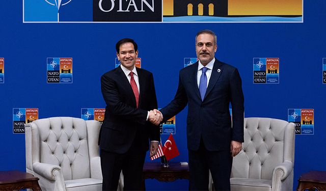 Bakan Fidan, ABD’li mevkidaşı Rubio ile görüştü