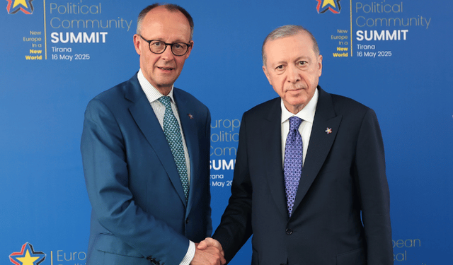 Cumhurbaşkanı Erdoğan'dan Tiran'da diplomasi trafiği