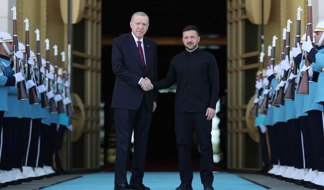Cumhurbaşkanı Erdoğan, Zelenski ile bir araya geldi