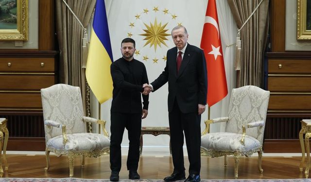 Cumhurbaşkanı Erdoğan-Zelenski görüşmesi başladı