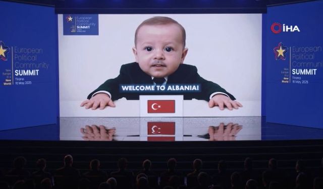 Tiran’da Avrupa liderlerine bebeklik sürprizi