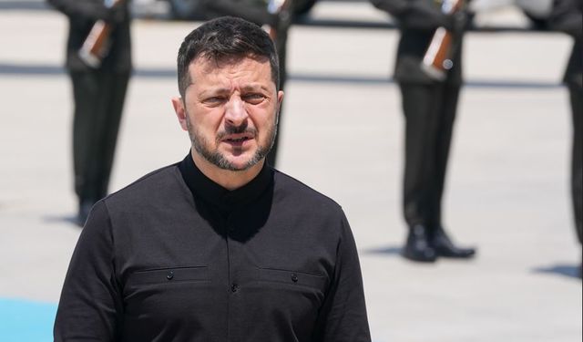 Ukrayna Devlet Başkanı Zelenski Ankara'da