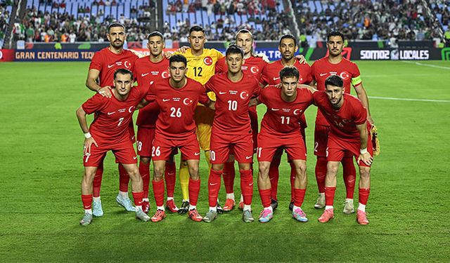 A Milli Futbol Takımı, Meksika’ya 1-0 mağlup oldu