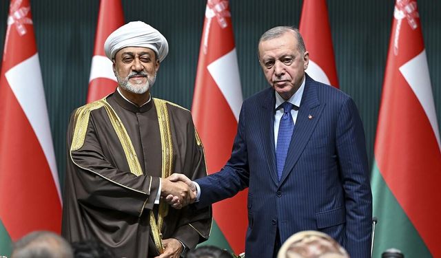 Cumhurbaşkanı Erdoğan Umman Sultanı ile görüştü