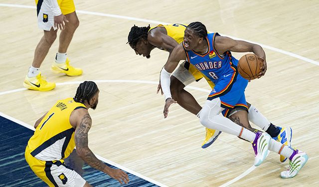 Pacers'ı yenen Thunder, NBA final serisinde durumu 2-2'ye getirdi