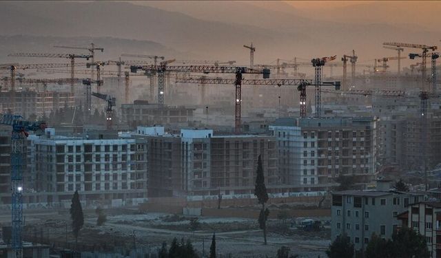 İnşaat üretim endeksi şubatta yıllık bazda yüzde 5,9 arttı