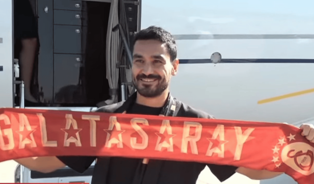 Galatasaray'ın yeni transferi İlkay Gündoğan İstanbul'da!