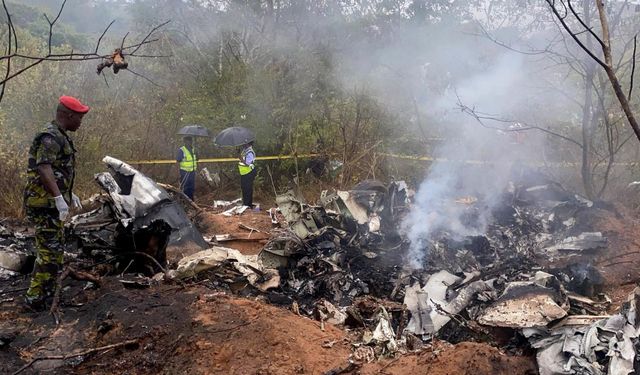 Kenya'da bir uçağın düşmesi sonucu 11 kişi öldü