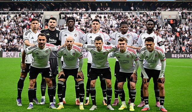Beşiktaş’ın Trabzonspor maçı muhtemel 11’i belli oldu