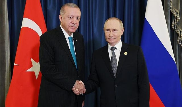 Cumhurbaşkanı Erdoğan, Rusya Devlet Başkanı Putin ile görüştü