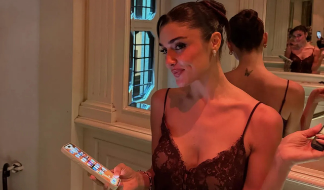 Hande Erçel Milano dönüşü paylaşımlarıyla sosyal medyayı salladı