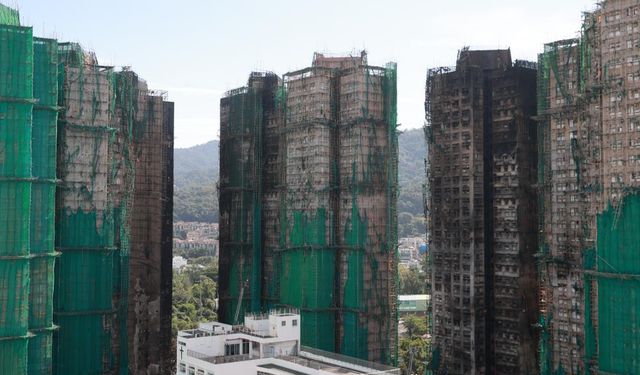 Hong Kong’da yangın faciası! Can kaybı 128’e yükseldi