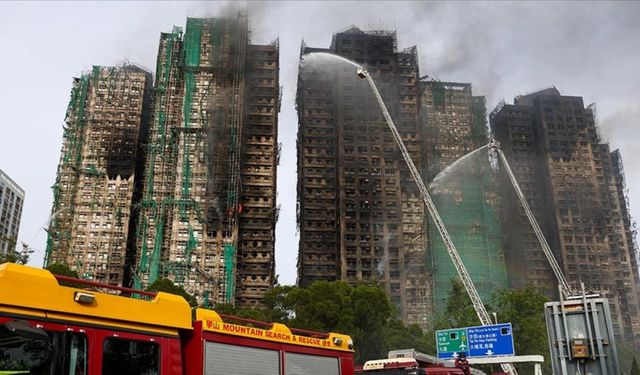 Hong Kong'daki yangın felaketinde can kaybı 156'ya yükseldi