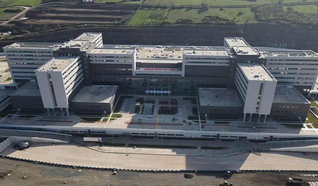Samsun Şehir Hastanesi hasta kabulüne başladı