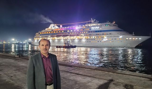Samsun'a 2025 sezonunda kruvaziyerle 20 bin 887 turist geldi