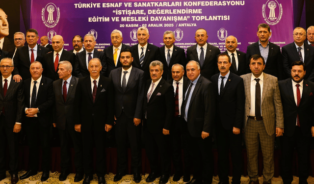 TESK İstişare Toplantısı Antalya’da gerçekleştirildi