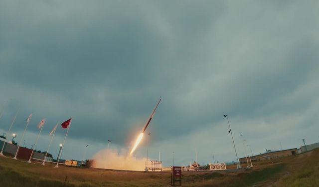 Yerli ramjet itki sistemi ile başarılı test
