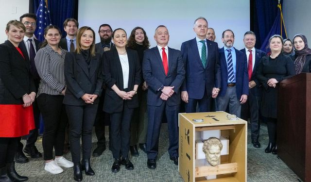 ABD’de 41 tarihi eser Türkiye’ye iade edildi