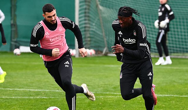 Beşiktaş, Trabzonspor maçının hazırlıklarına başladı