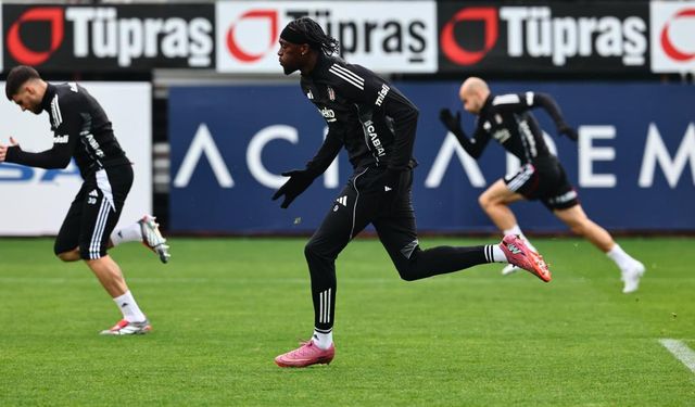 Beşiktaş, Trabzonspor maçının hazırlıklarına devam etti