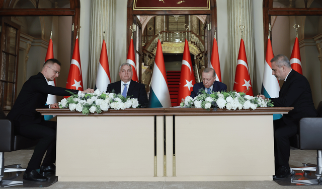 Türkiye ile Macaristan arasında 16 anlaşma imzalandı