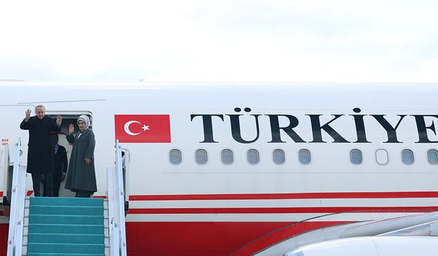 Cumhurbaşkanı Erdoğan, Türkmenistan ziyaretinin ardından yurda döndü