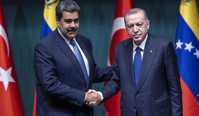 Cumhurbaşkanı Erdoğan, Venezuela Cumhurbaşkanı Maduro ile görüştü