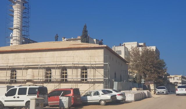 Asrın Felaketi'nde zarar gören 160 yıllık Dervişiye Camisi ayağa kaldırılıyor