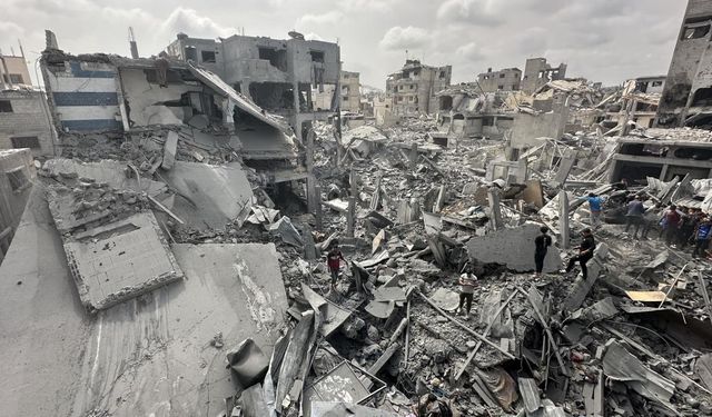 Gazze Şeridi'nde 60 milyon tondan fazla moloz var