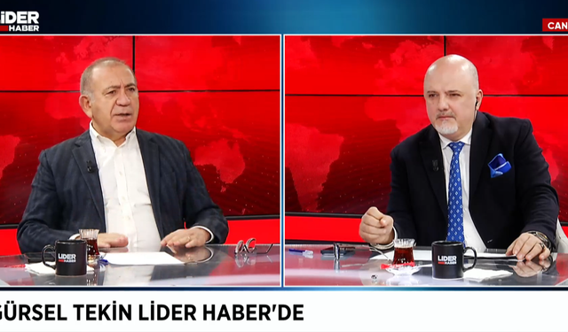 Gürsel Tekin’den sert tepki: Bana namussuz diyebilecek kadar namussuzlaşmışlar