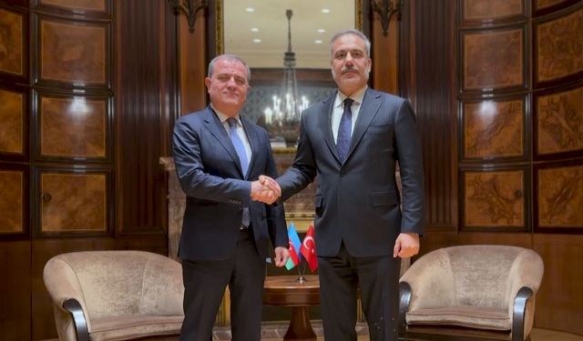 Bakan Fidan, Azerbaycanlı mevkidaşı Bayramov ile görüştü