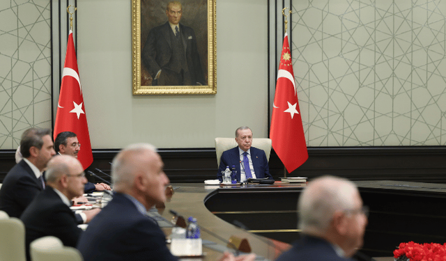 Kabine, Cumhurbaşkanlığı Külliyesi'nde toplandı