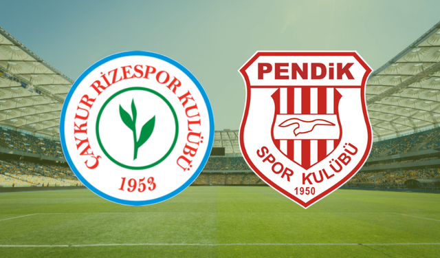 Rizespor–Pendikspor maçı canlı izle! Rizespor–Pendikspor maçı hangi kanalda, saat kaçta?