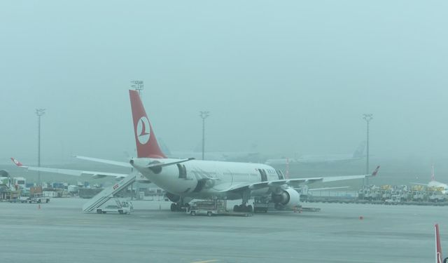 Diyarbakır'da uçak seferleri aksadı