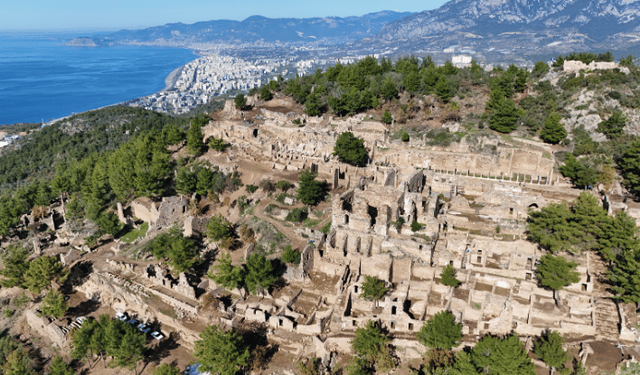 Syedra Antik Kenti'nin zeytinyağı üretim merkezi olduğu tespit edildi