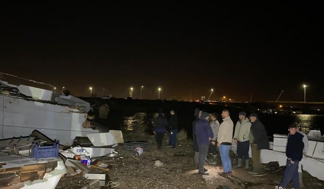 Antalya'da çıkan hortumda bir kişi yaralandı