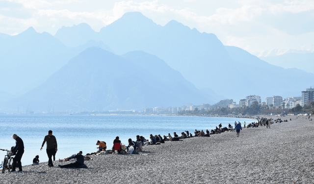 Antalya sömestir tatilini hareketli geçirdi