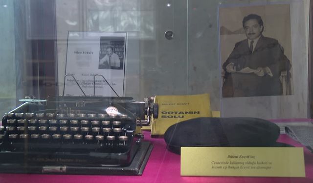 Bülent Ecevit'in daktilosu geçici olarak Ulucanlar Cezaevi Müzesi'nde