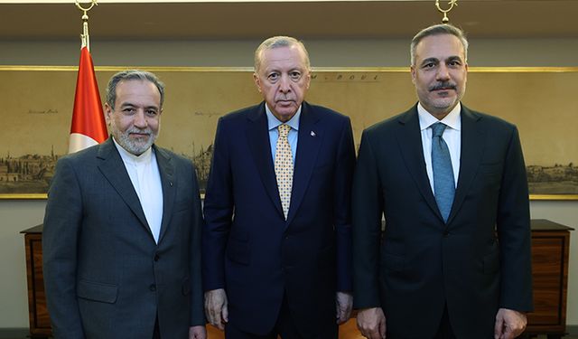 Cumhurbaşkanı Erdoğan, İran Dışişleri Bakanı Erakçi'yi kabul etti