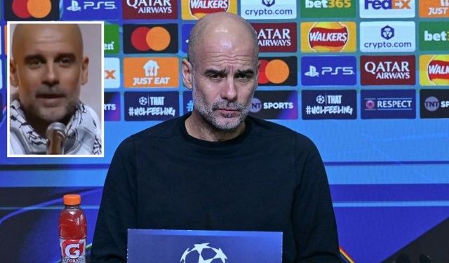 Guardiola'nın Filistin sözleri gündem oldu! "Onları yalnız bıraktık, terk ettik"