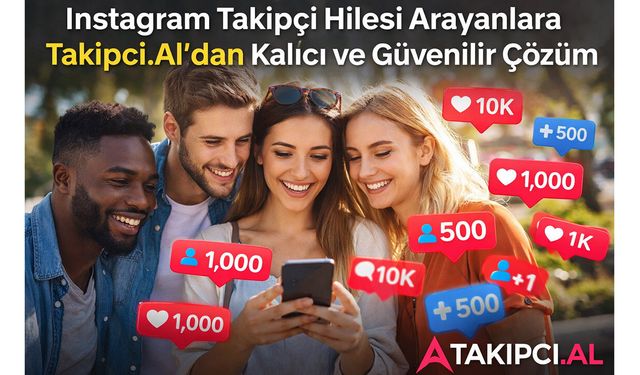 Instagram Takipçi Hilesi Arayanlara Takipci.Al'dan Kalıcı ve Güvenilir Çözüm
