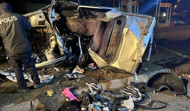 Kastamonu'da devrilen otomobilin sürücüsü öldü